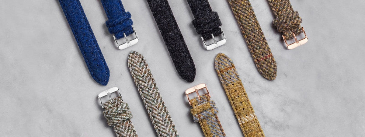 Men's Harris Tweed Watch Straps - Morris Richardson