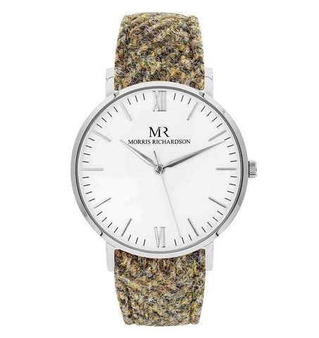 Chatsworth Watch Harris Tweed 40mm Silver – Morris Richardson, 914002009