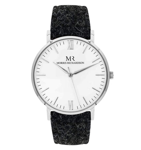 Hardwick Watch Harris Tweed 40mm Silver – Morris Richardson, 914002002