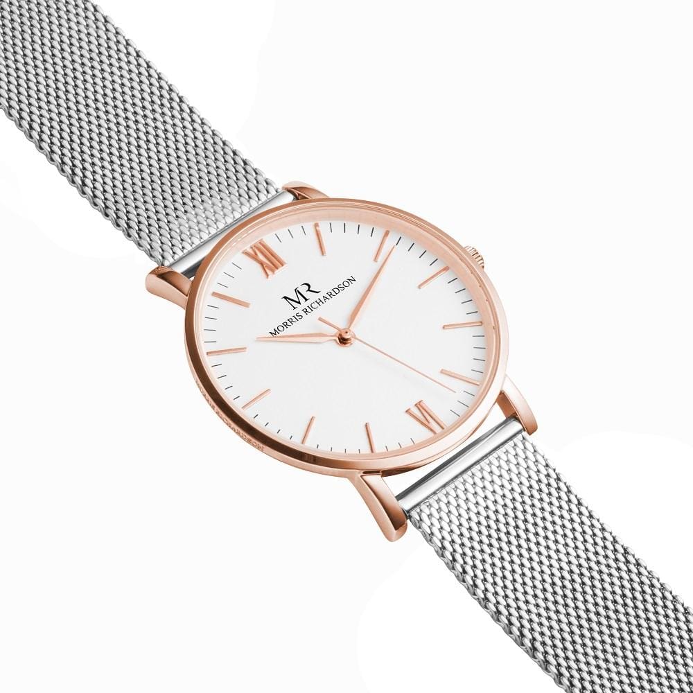 Wentworth Watch Milanese Mesh 40mm Rose Gold – Morris Richardson, 914001016