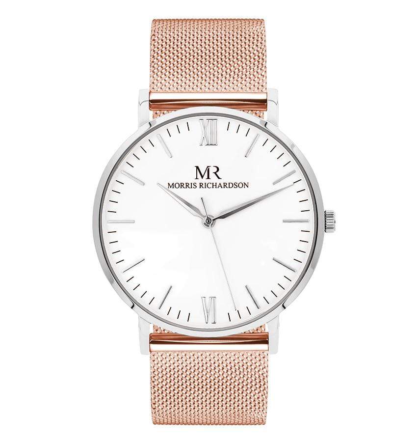 Morris Watch Wentworth Milanese Mesh Watch 40mm | Morris Richardson