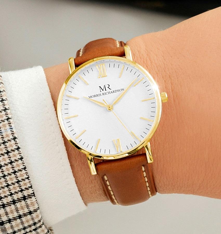 Osborne Yellow Gold Watch 36mm - Morris Richardson, 913603013