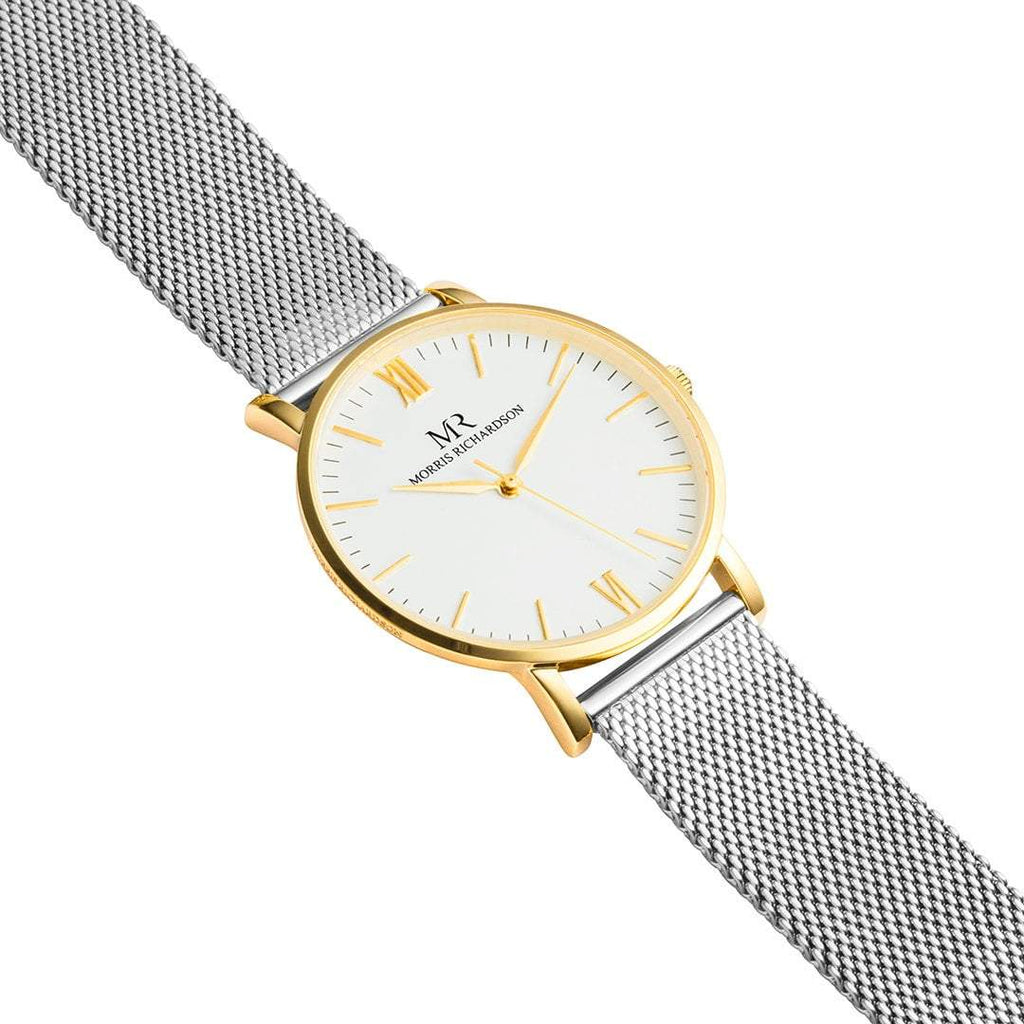 Wentworth Watch Milanese Mesh 36mm Yellow Gold – Morris Richardson, 913603016