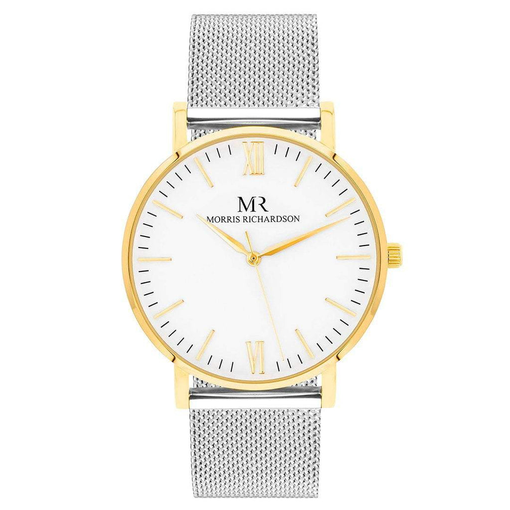 Wentworth Watch Milanese Mesh 36mm Yellow Gold – Morris Richardson, 913603016