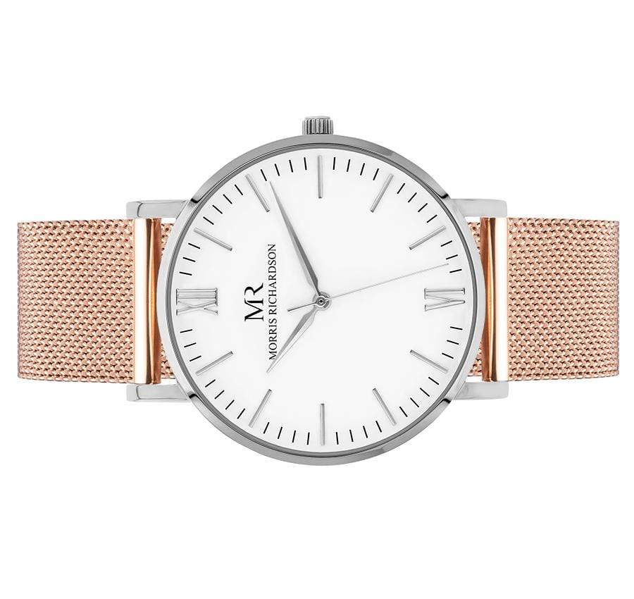 Milanese wristband 36mm best sale silver